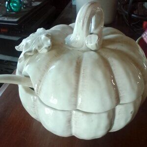 Pumpkin Tureen Party Bowl